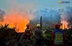 Dukung Penanganan Karhutla di Berau, Kementerian PU Kerahkan Peralatan dan Pasokan Air